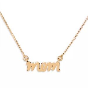 KATE SPADE Love You Mom Pendant Necklace